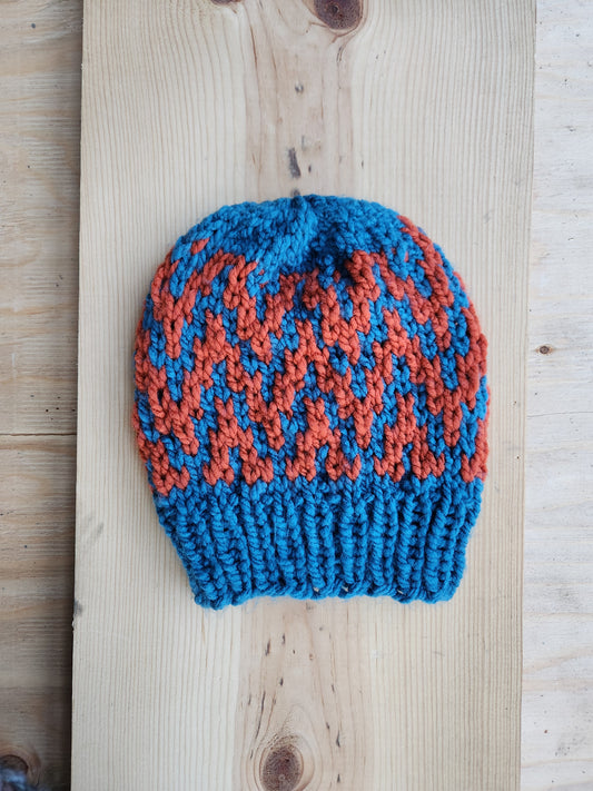 Zig zag Beanie