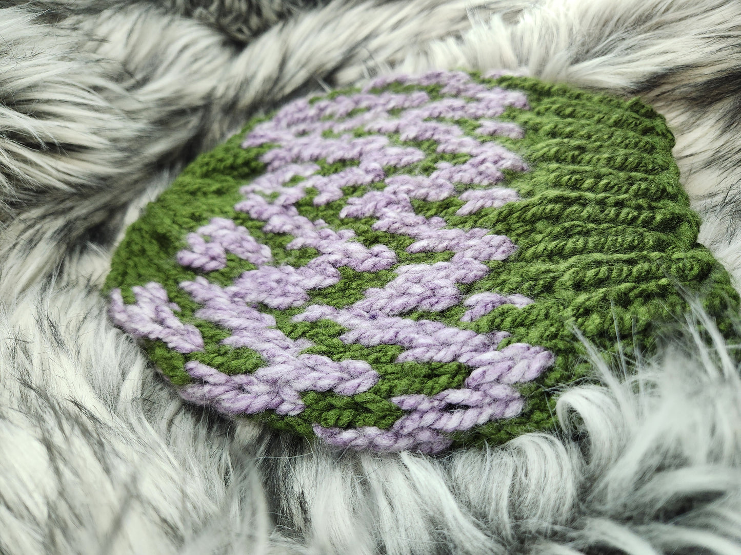 Acrylic Adult S/M ZigZag Beanie