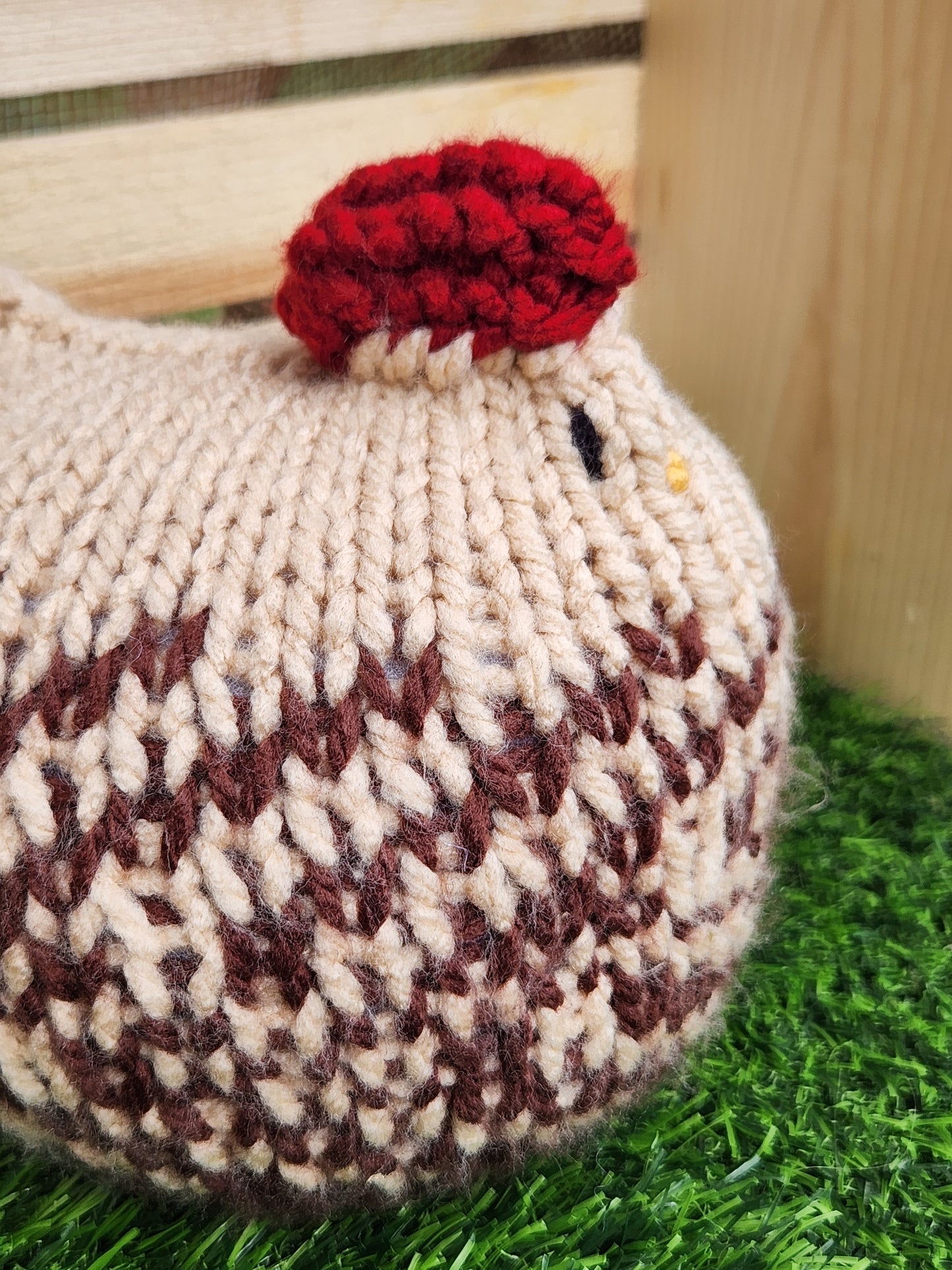 Variegated Tan Chicken