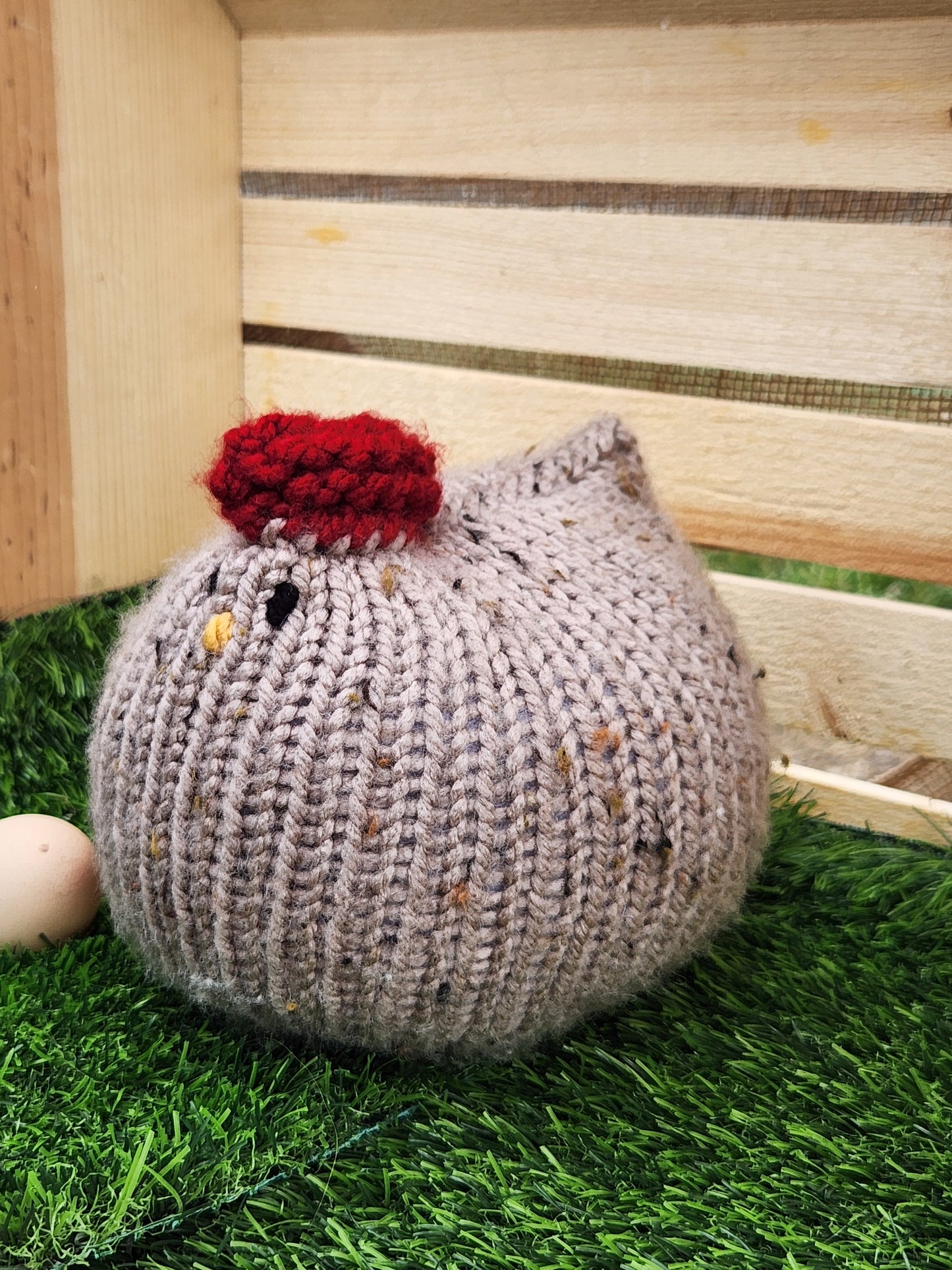 Grey/tan tweed Chicken