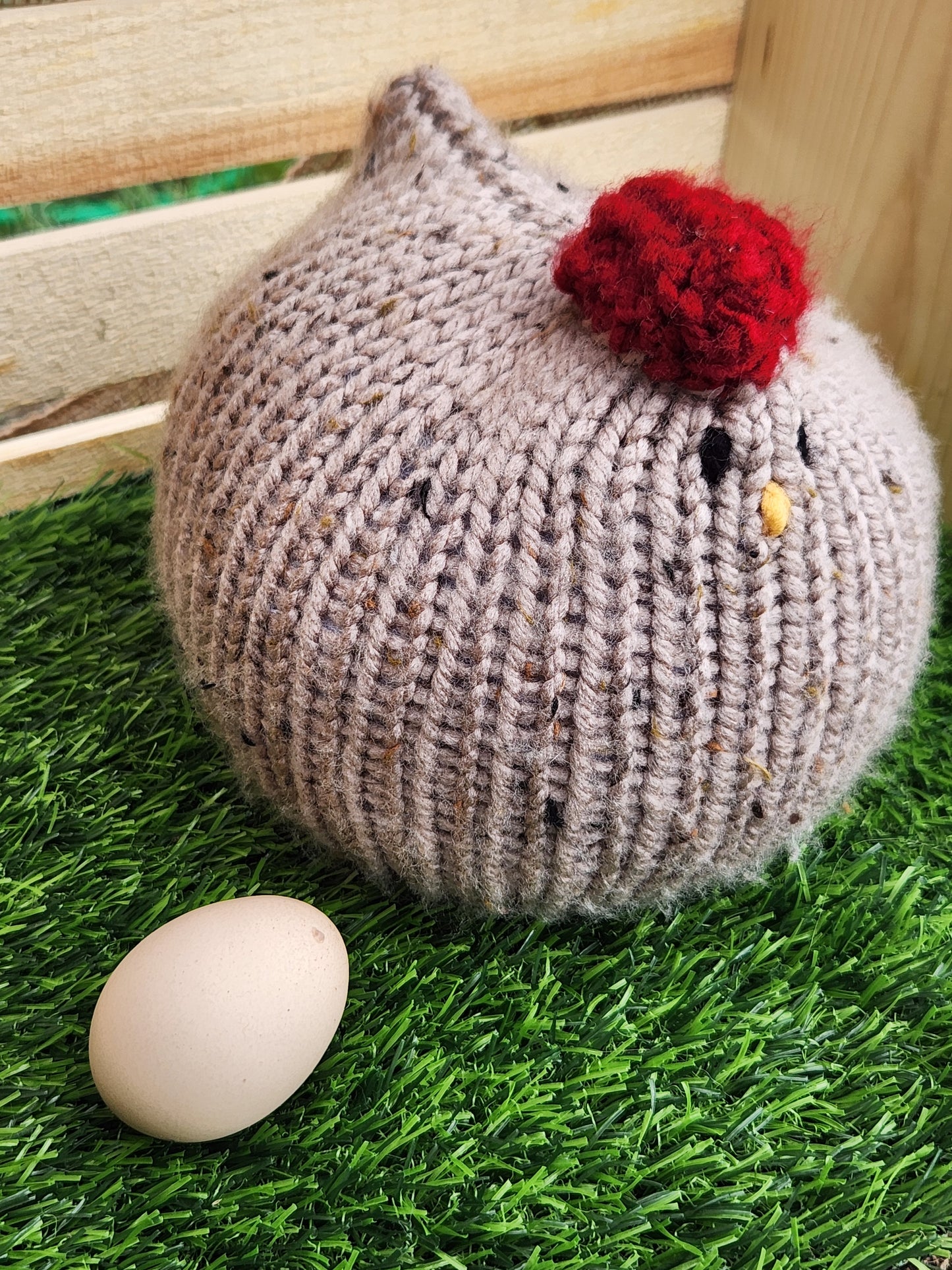 Grey/tan tweed Chicken