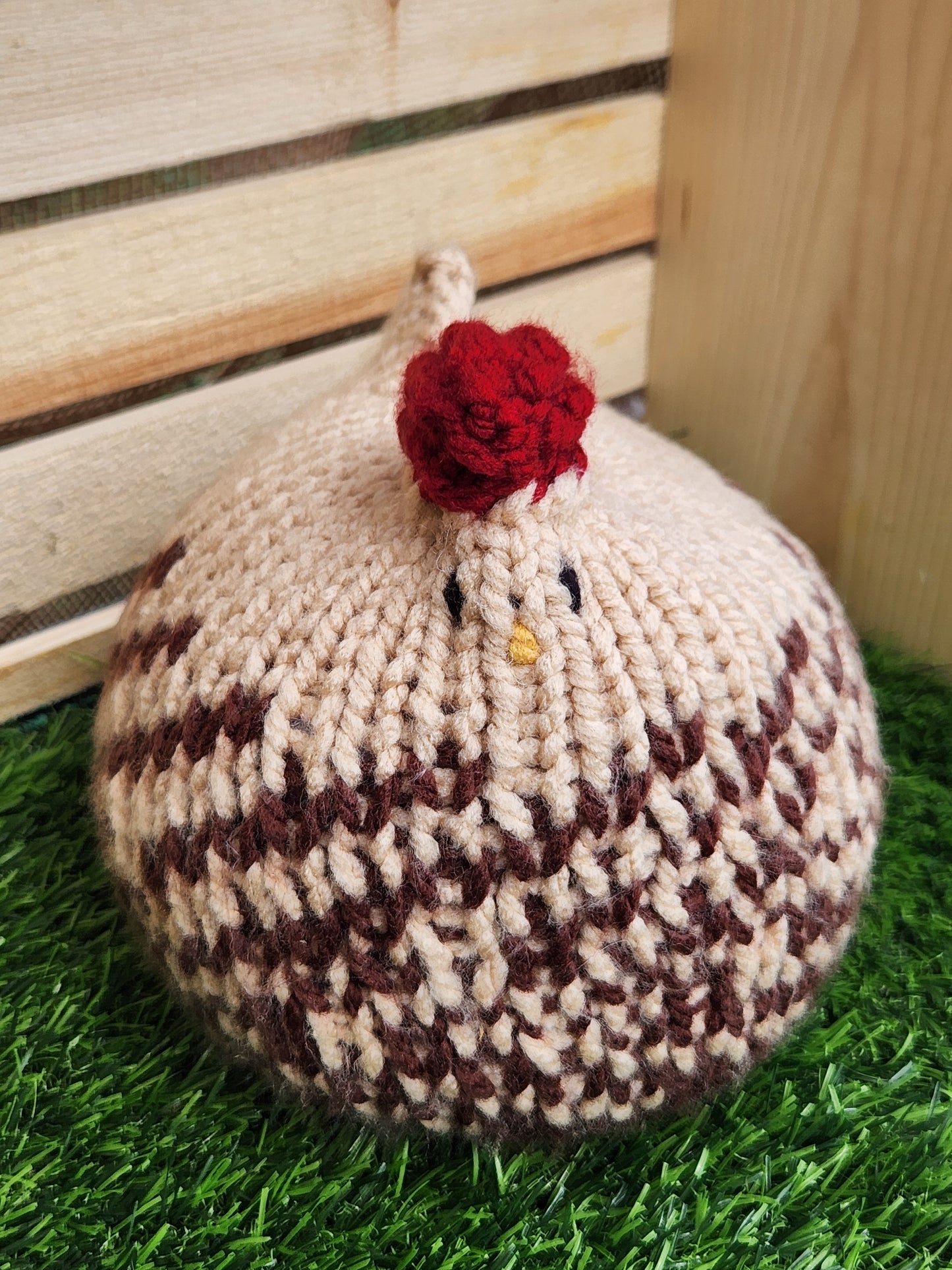 Variegated Tan Chicken