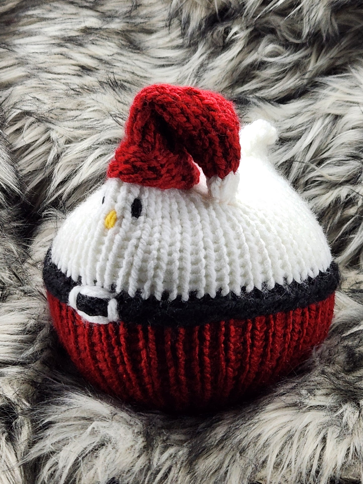 Medium Santa Cluck (Christmas Chicken plush)