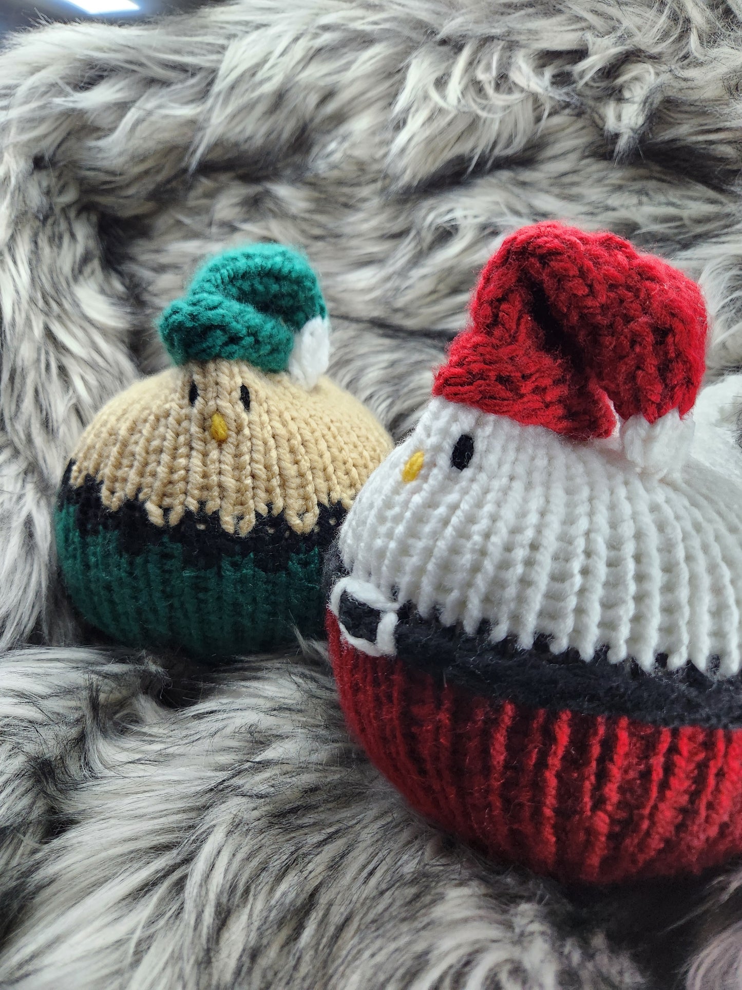 Medium Santa Cluck (Christmas Chicken plush)