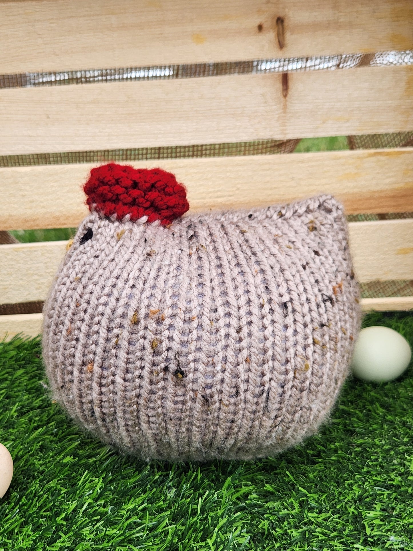 Grey/tan tweed Chicken