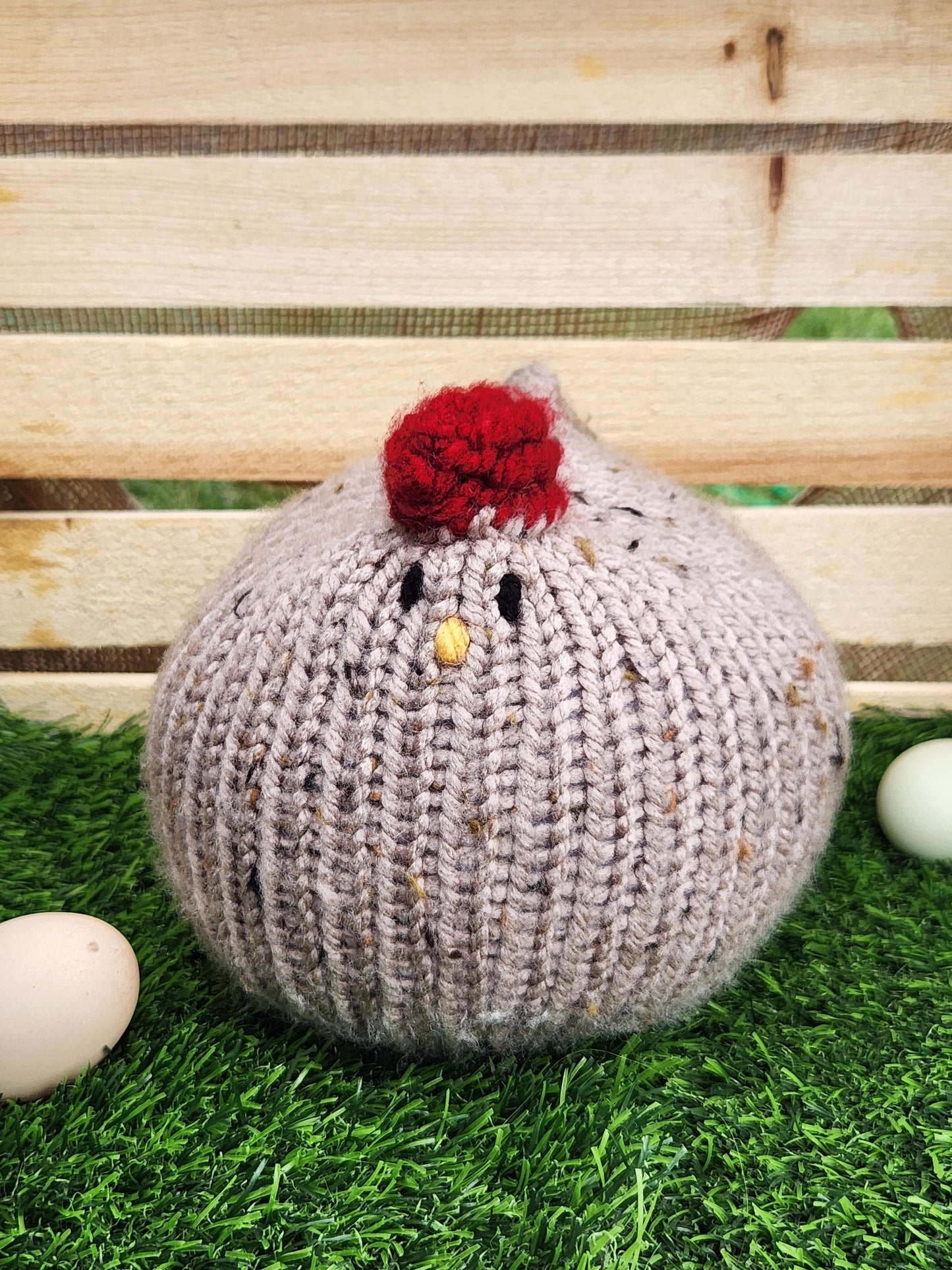 Grey/tan tweed Chicken