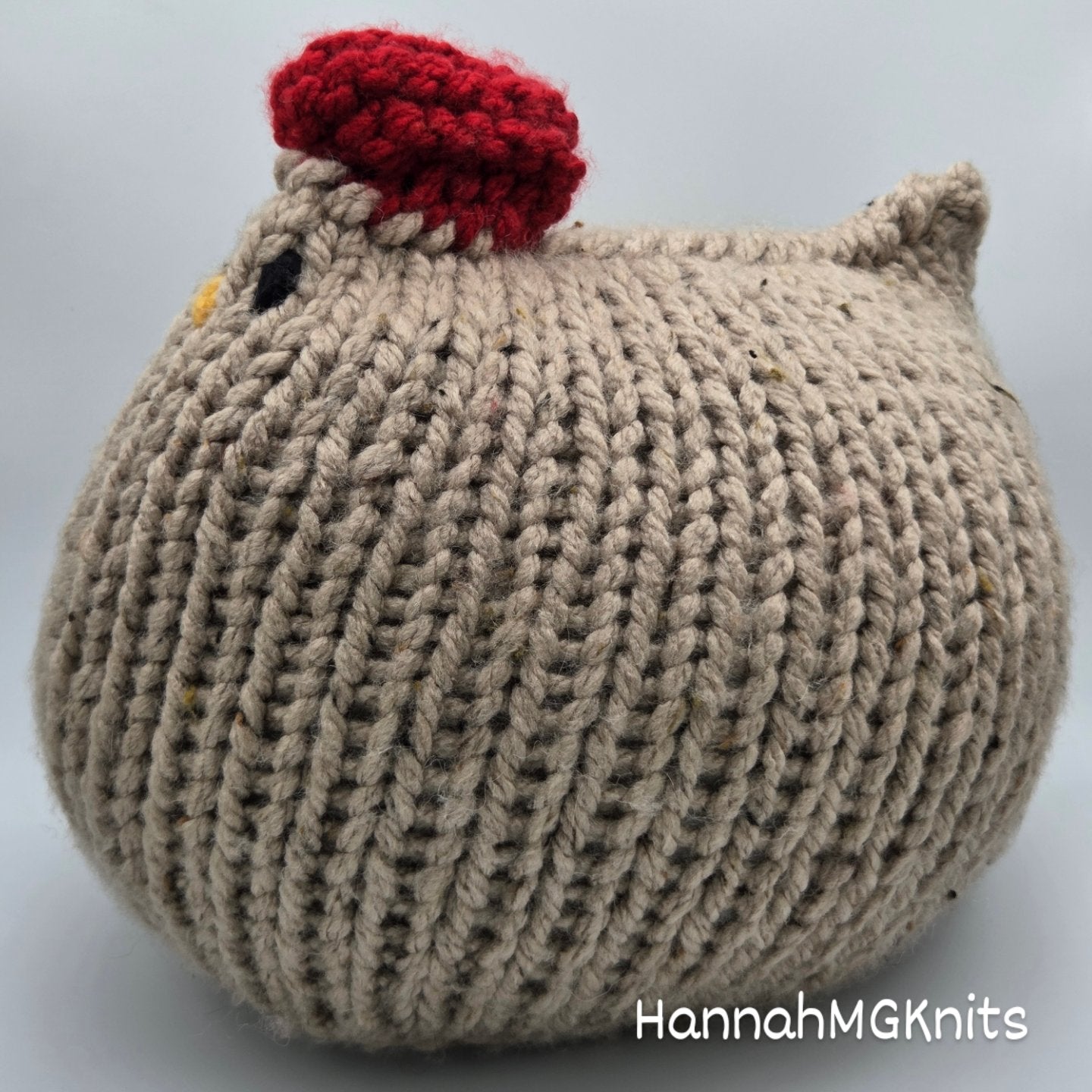 Large Chicken (Brown tweed)