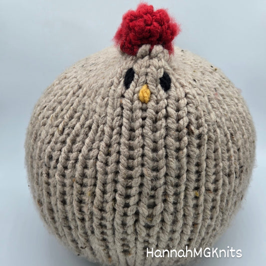 Large Chicken (Brown tweed)