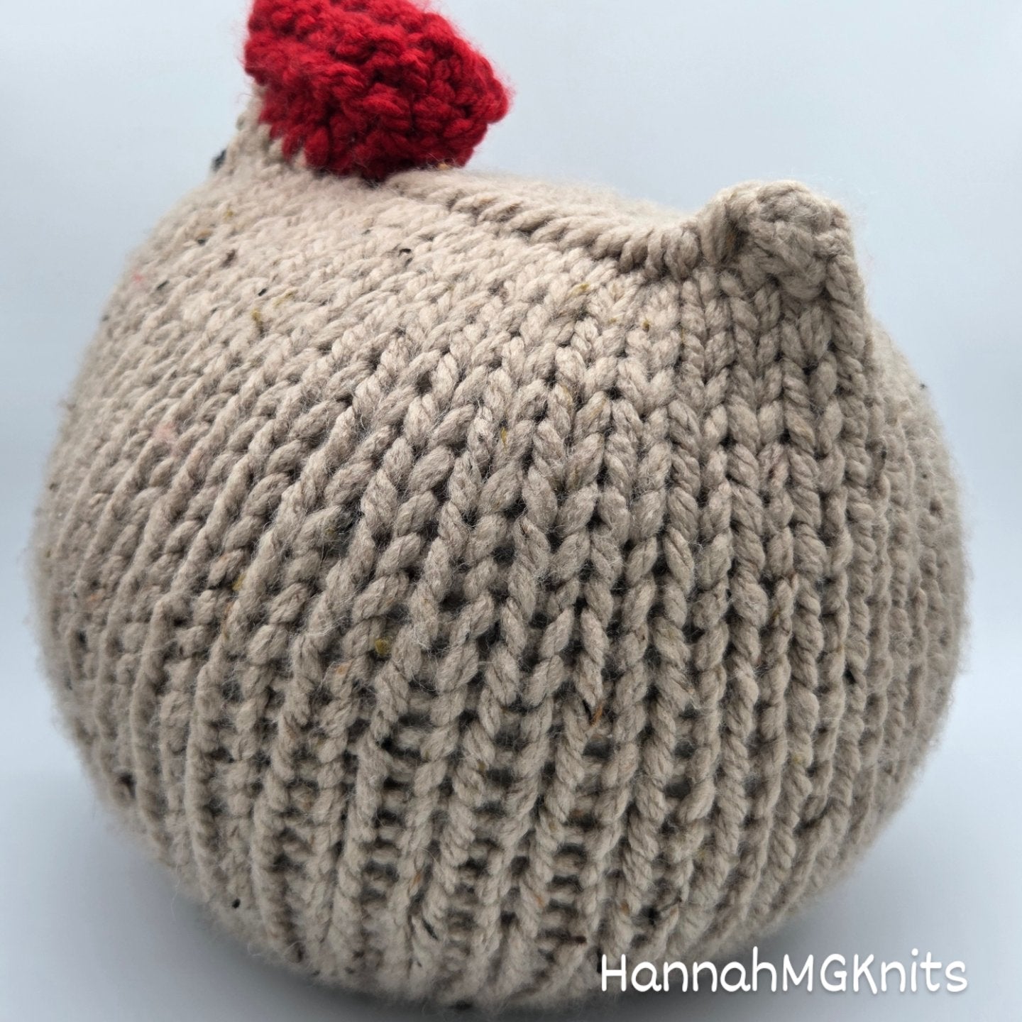 Large Chicken (Brown tweed)